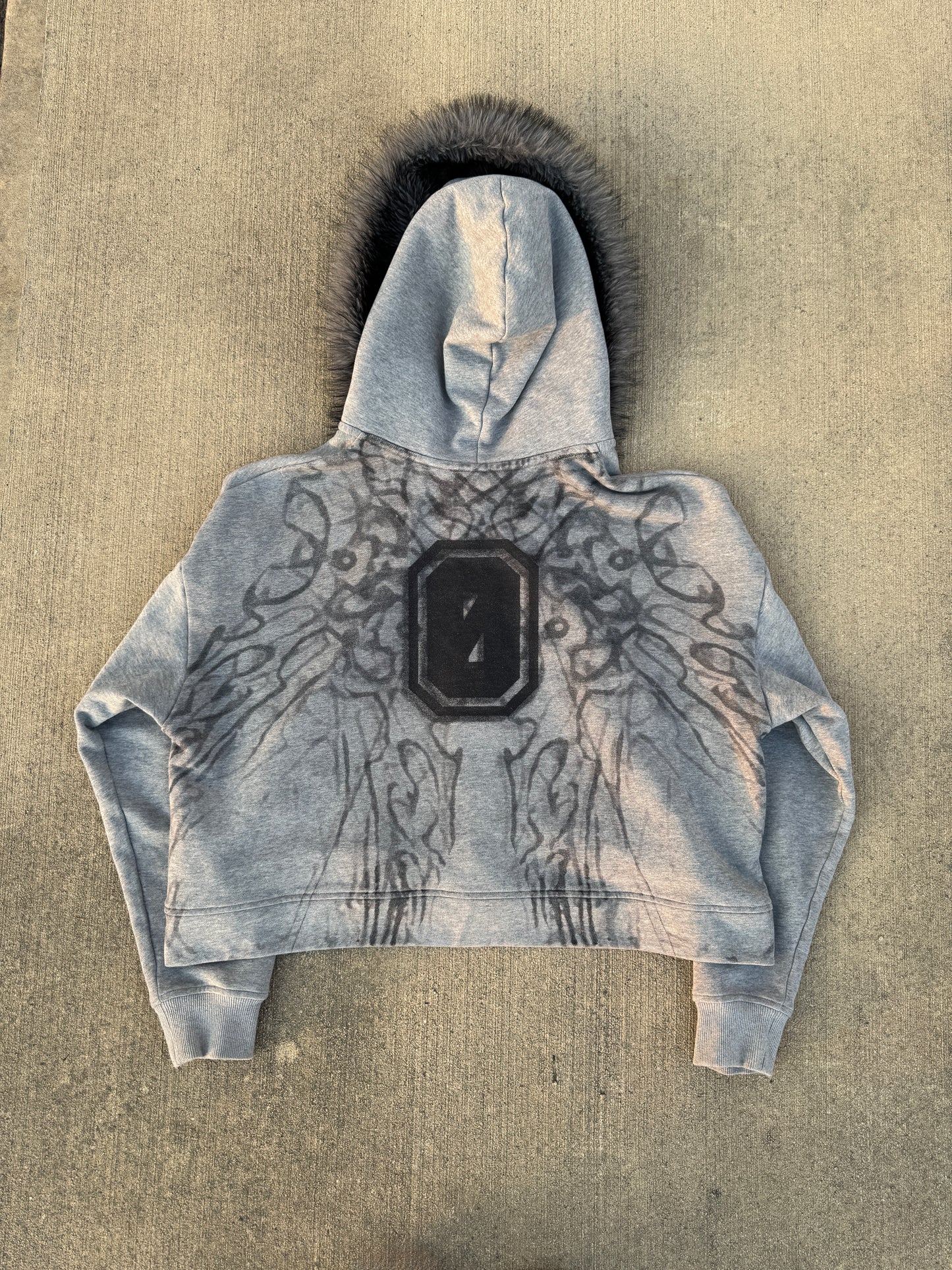 “batsh*t” zip up