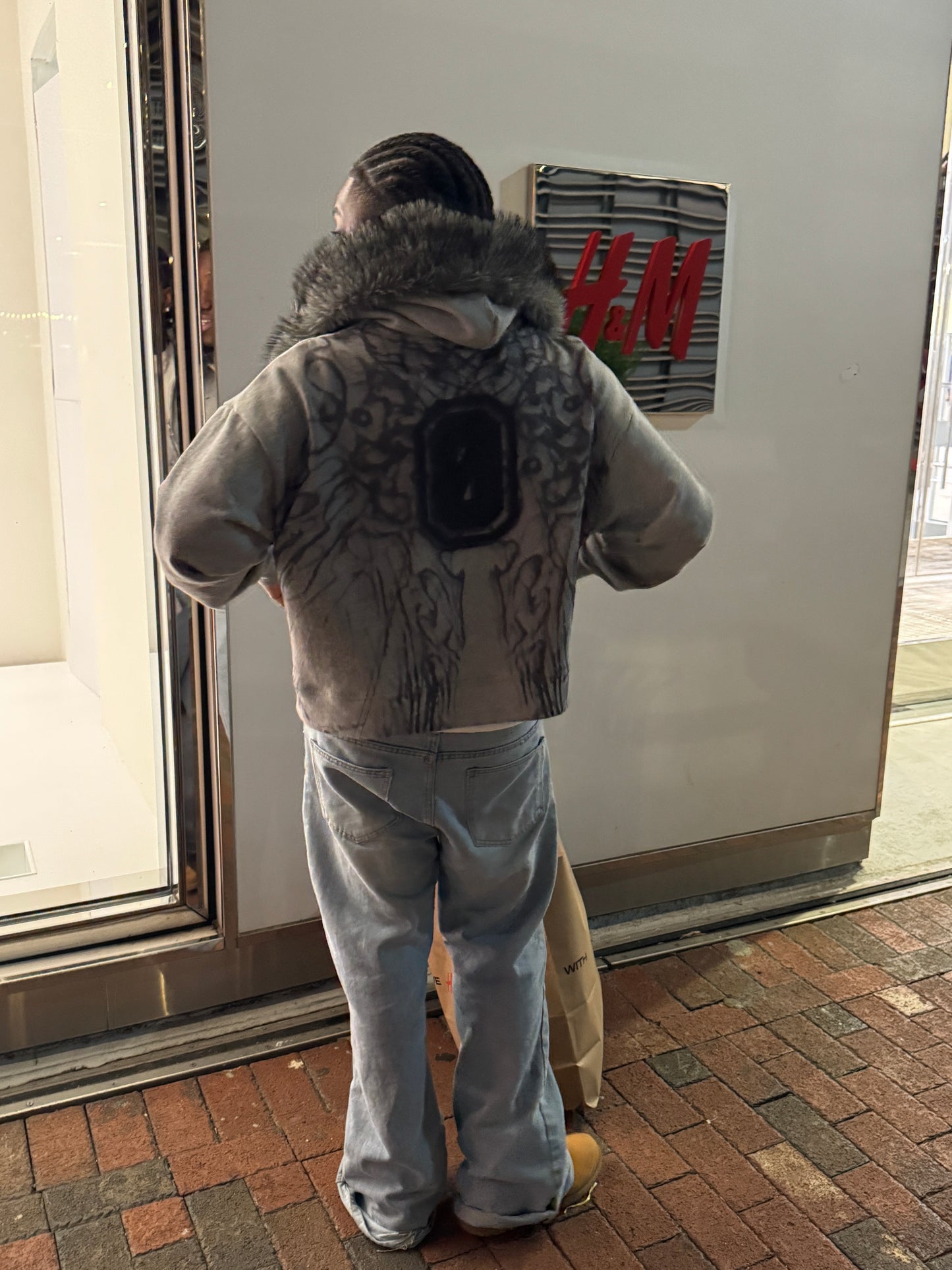 “batsh*t” zip up