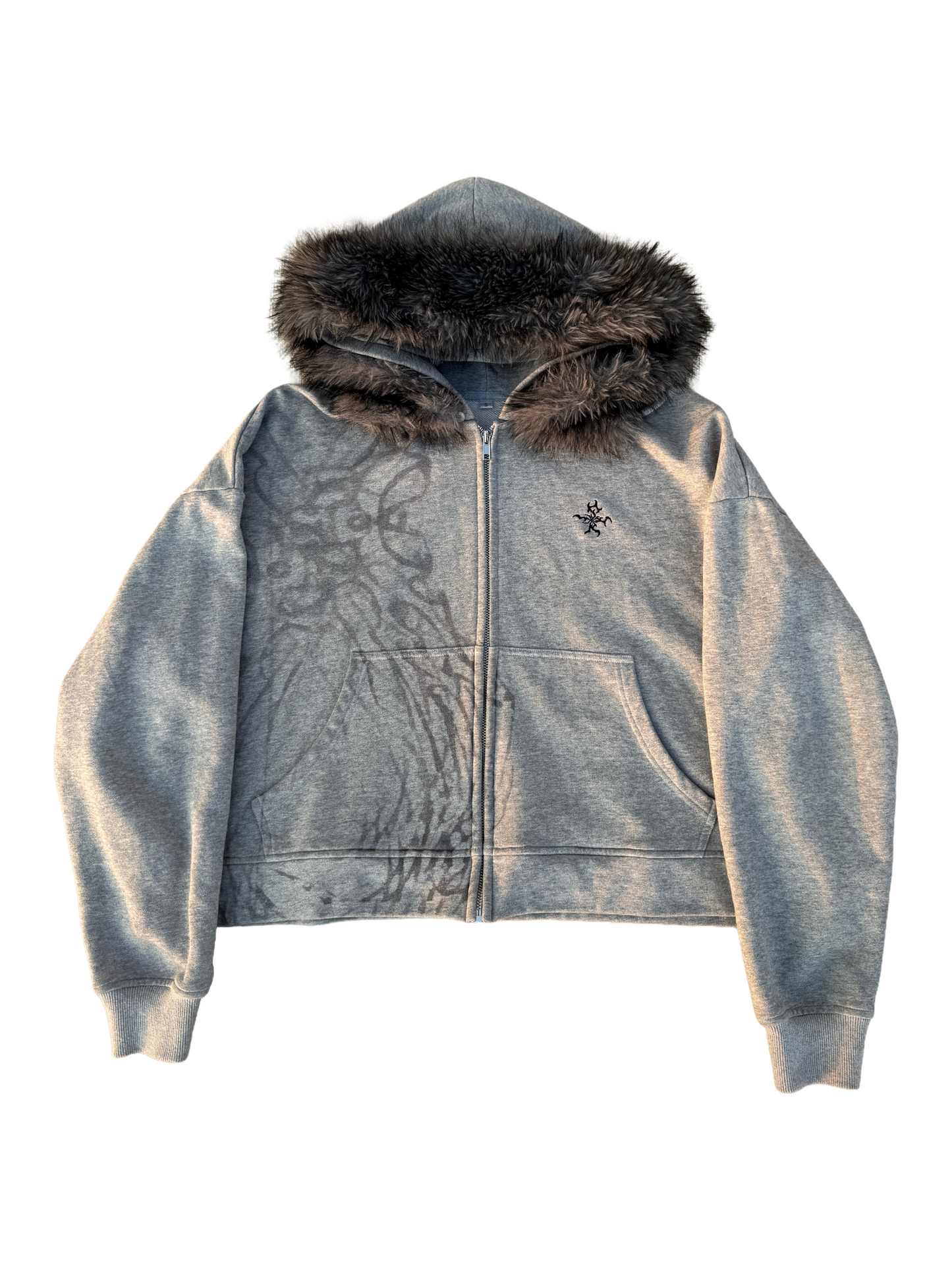“batsh*t” zip up
